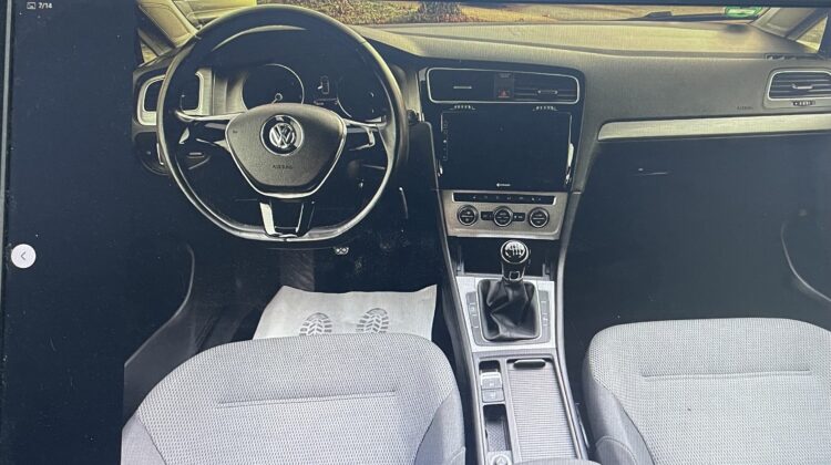 VW Golf VII 2,0 TDi comfortline manuelni mjenjač